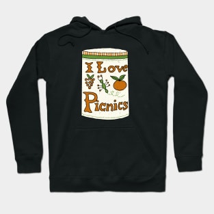 I Love Picnics Hoodie